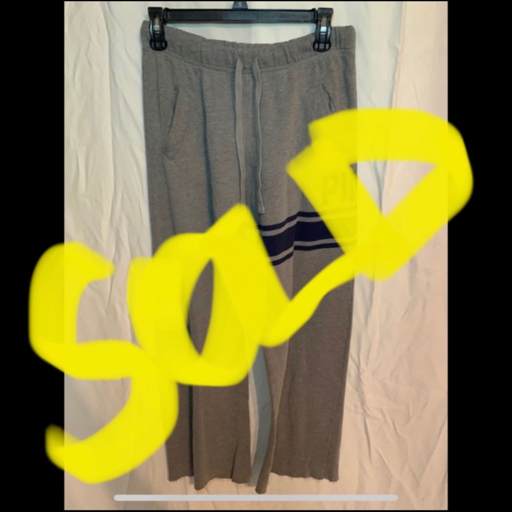 PINK boyfriend fit sweatpants!
